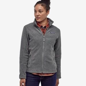 Patagonia Women's Grey Zip Up Fleece